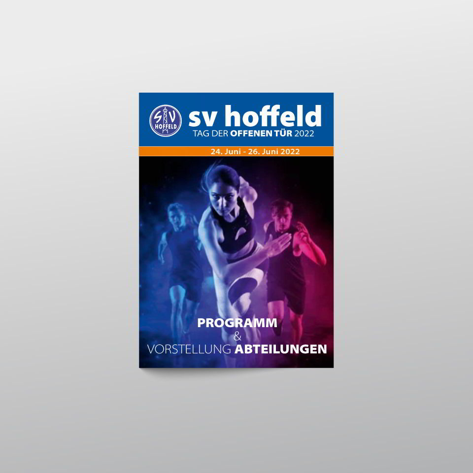 Referenzen / SV Hoffeld - Programmheft